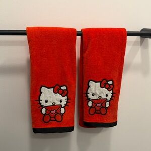 Hello Kitty Valentines Day Towels